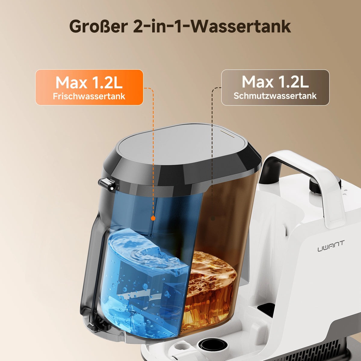 UWANT Portable Carpet & Spot Cleaner Y100