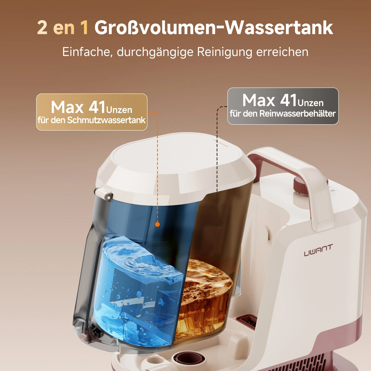 UWANT Portable Carpet & Spot Cleaner Y100 Pro